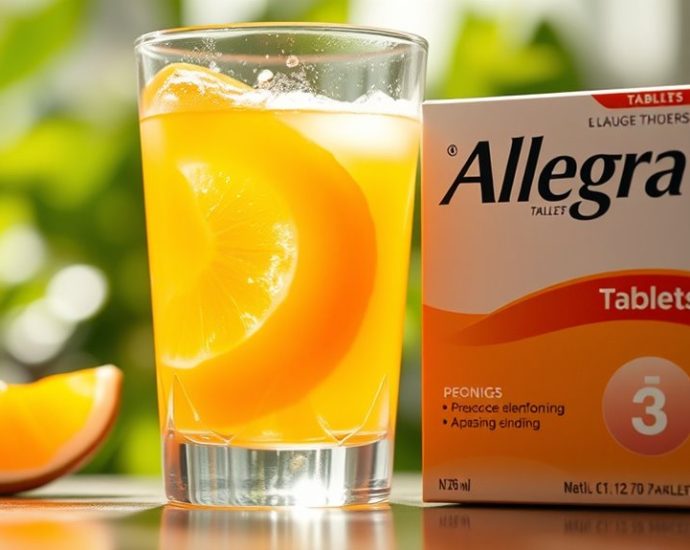 allegra and fruit juice interaction
