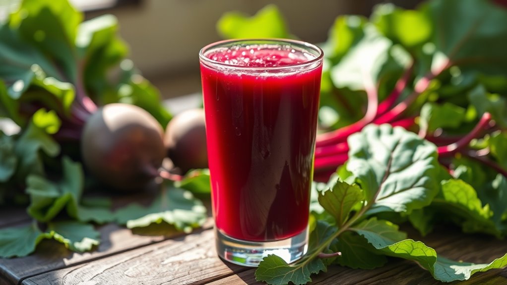 antioxidant rich beet juice benefits
