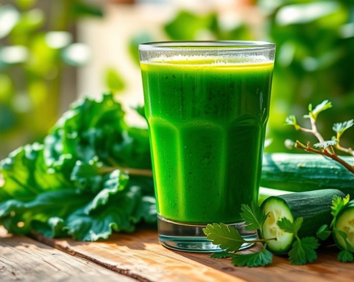 calories in green juice