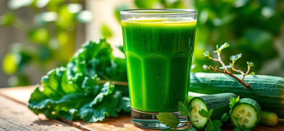 calories in green juice
