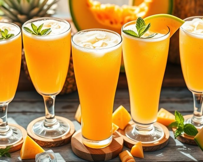 cantaloupe juice refreshing recipes