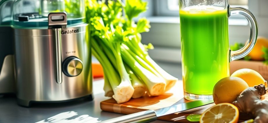 celery detox juice recipe