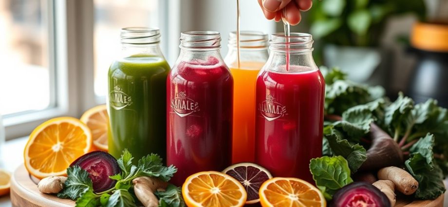 cleansing beverage for detoxification