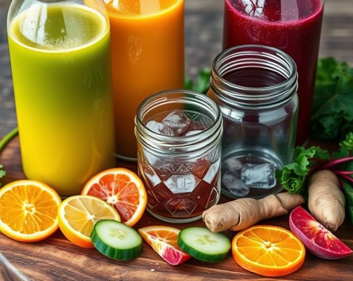 cleansing through juice consumption