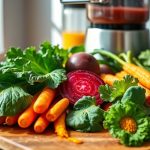 cold press juice creation