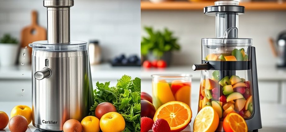 cold press versus regular juicer