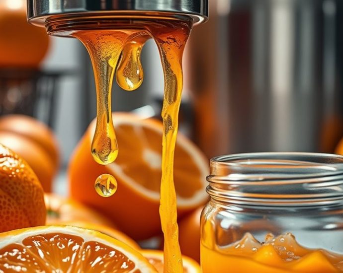 concentrated fruit juice production