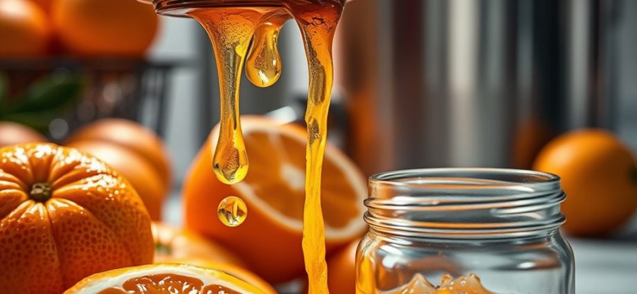 concentrated fruit juice production