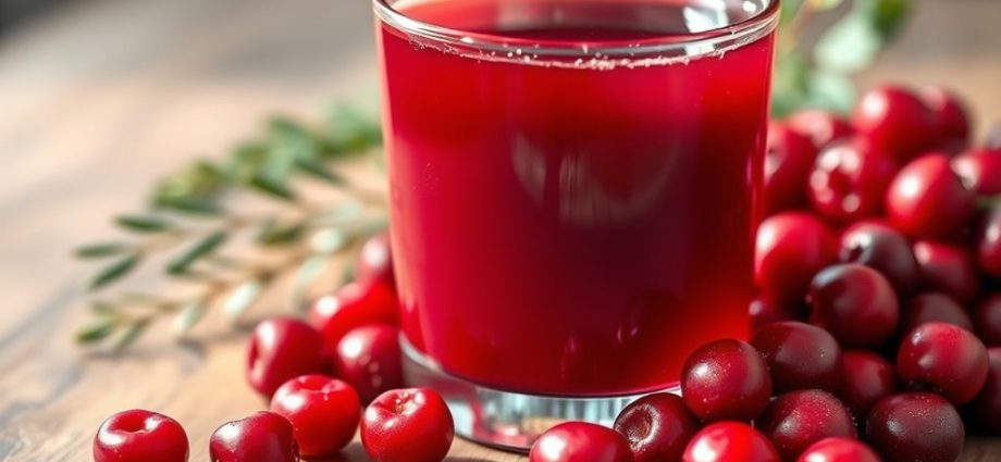 cranberry juice detox recommendations