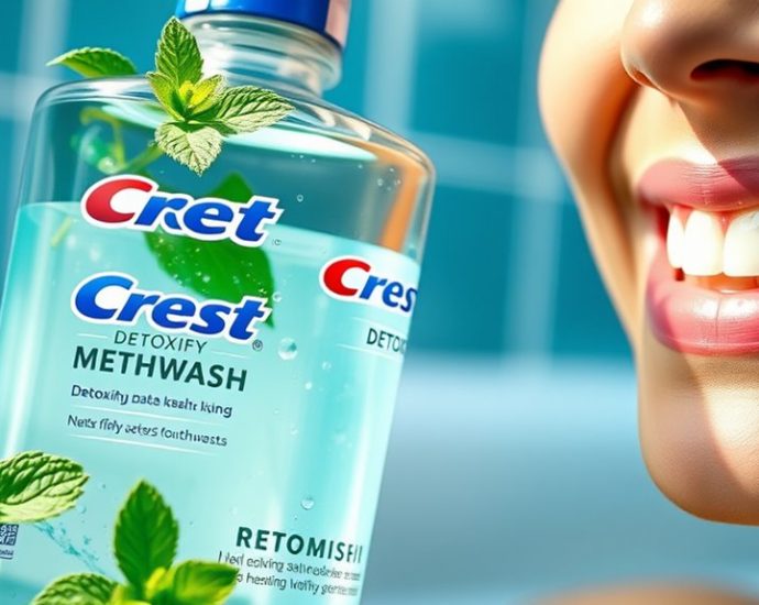 crest detoxify enhances oral health