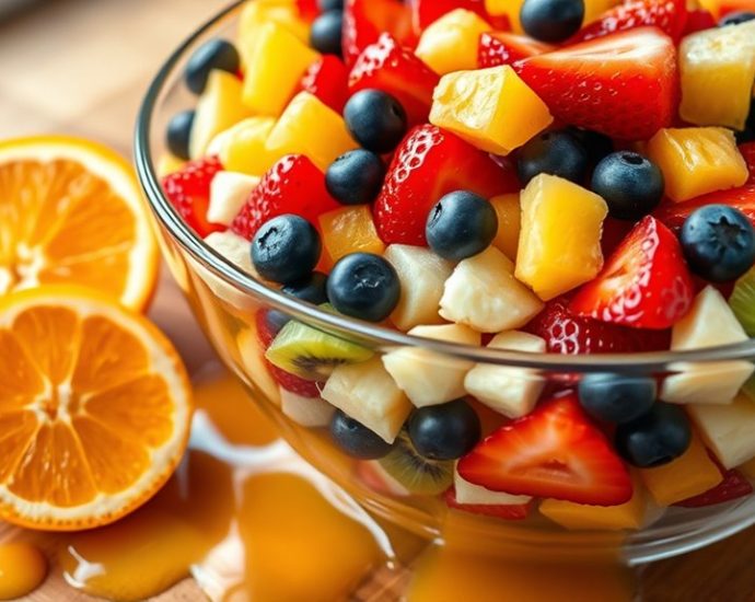 delicious fruit salad recipe