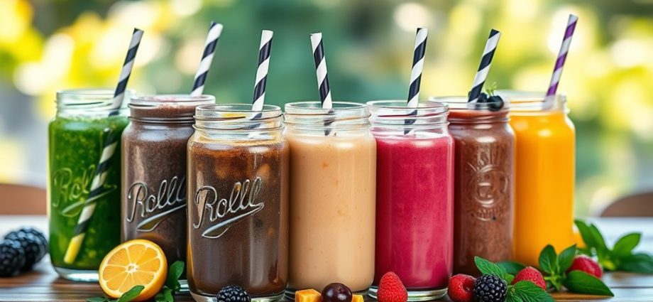 delicious smoothies at squeeze