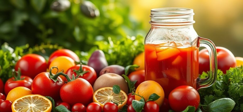 detoxifying fruit and vegetable diet