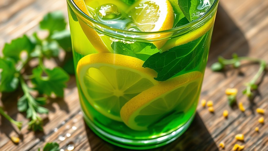 detoxifying ginger lemon boost