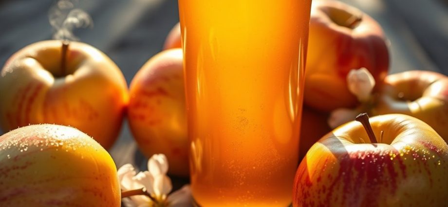 distinctive seasonal apple flavor