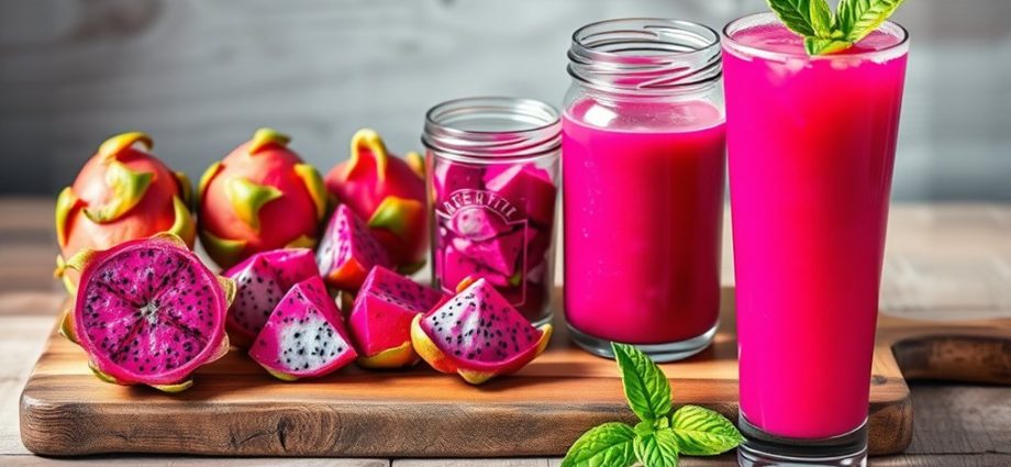 dragon fruit juice recipe