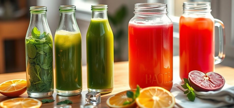 energizing healthy juice recipes