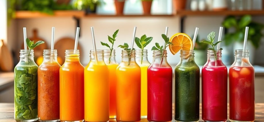 energizing juices for vitality