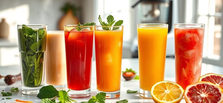 energizing morning juicer recipes