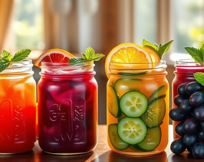 fresh juices for mornings