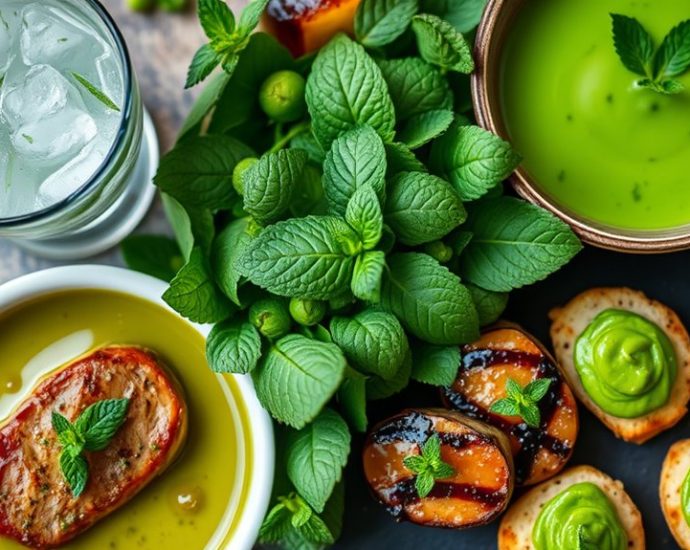 fresh mint culinary applications