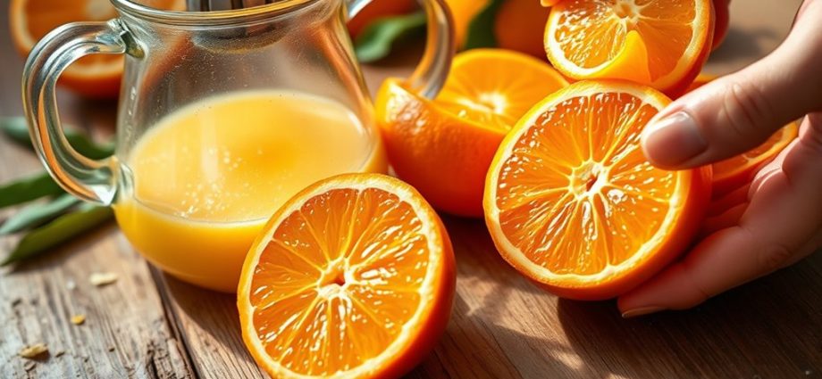 freshly squeezed orange juice