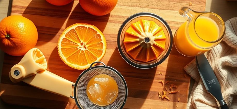freshly squeezed orange juice