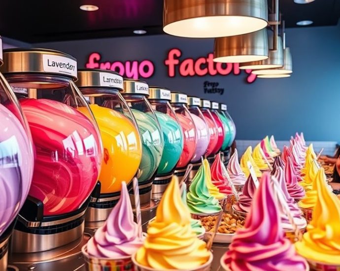 froyo factory ultimate dessert destination