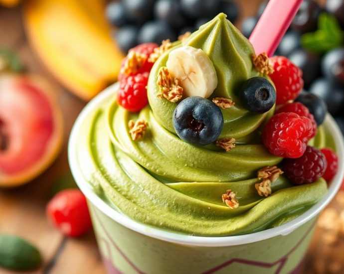 frozen plant based dessert
