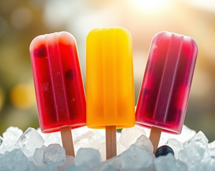fruit juice popsicle recipes