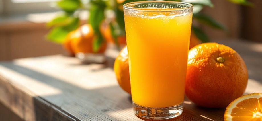 health benefits of orange juice