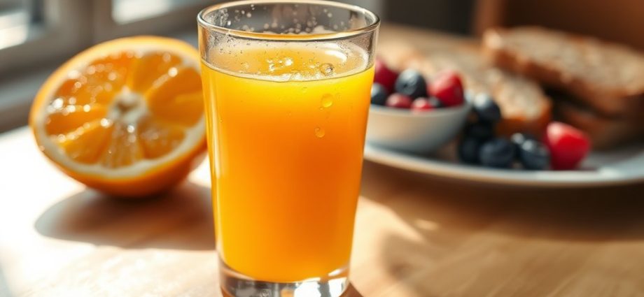 health benefits of orange juice