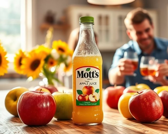 healthy family apple juice