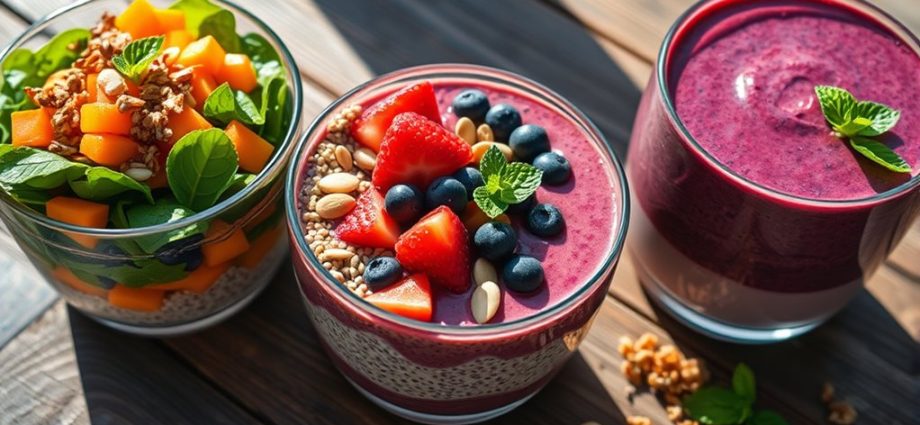 healthy juice bowl options