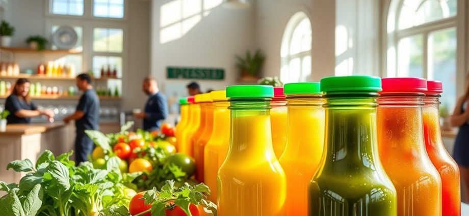 healthy juice options abound
