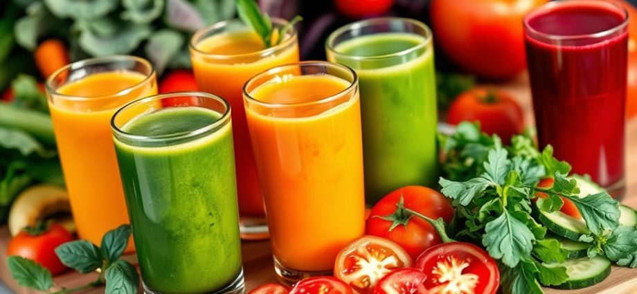 healthy vegetable juice benefits