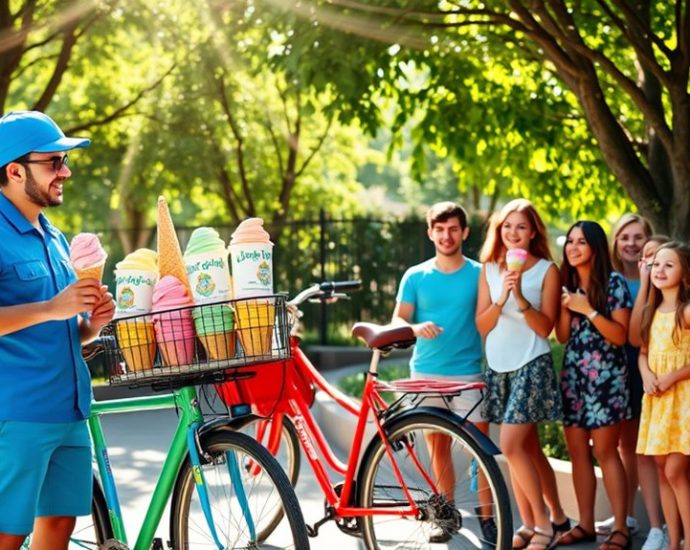 ice cream delivery services