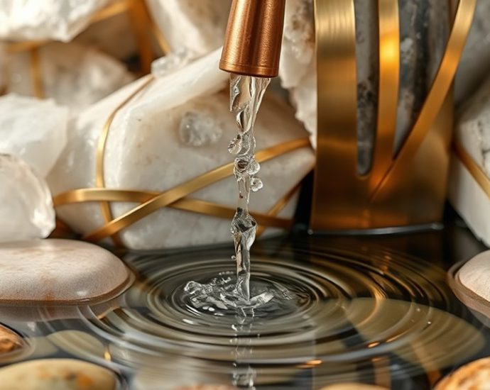 ideal materials for fountain