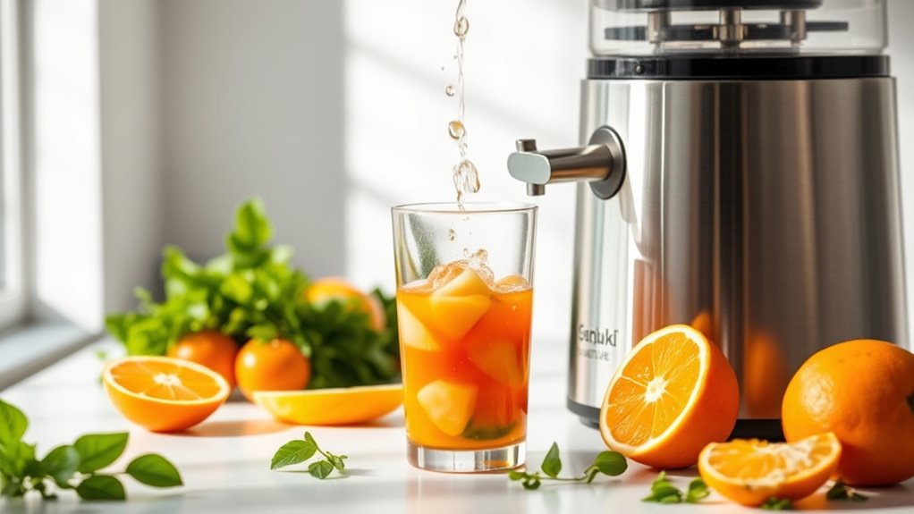 innovative hydraulic juice extraction