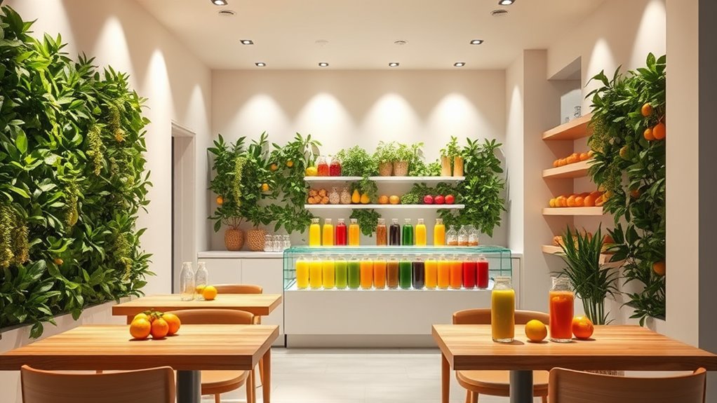 inviting clean vibrant atmosphere