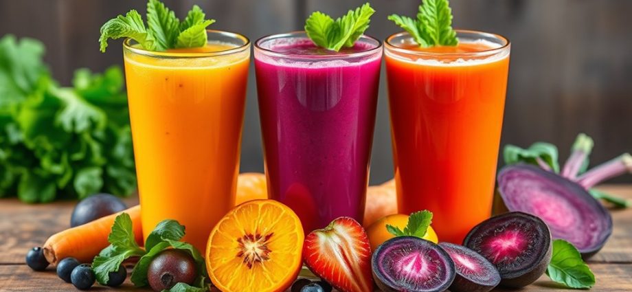 juice time menu highlights