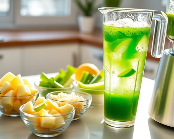 kale juice preparation guide