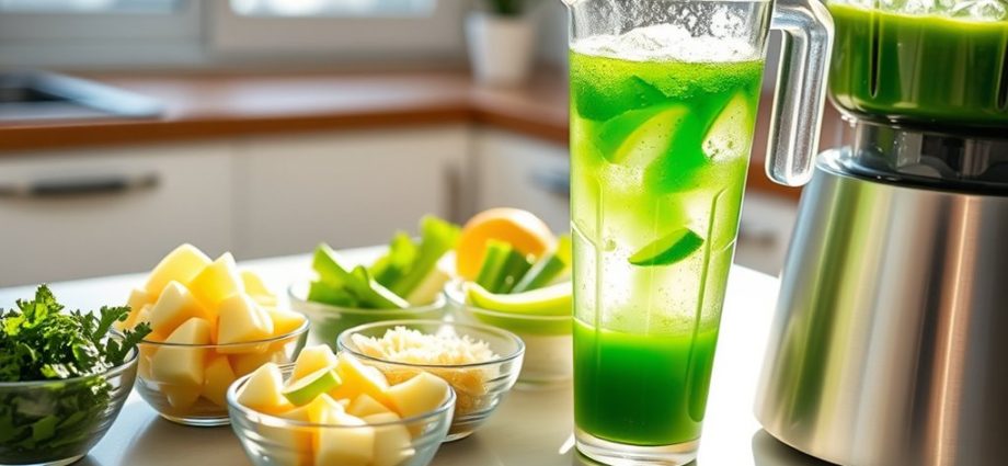 kale juice preparation guide