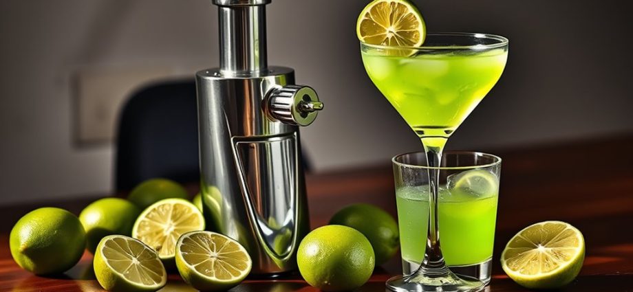 lime juicing for cocktails