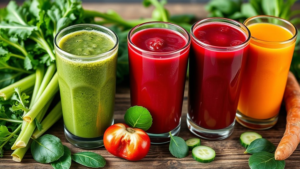 low calorie vegetable juice benefits