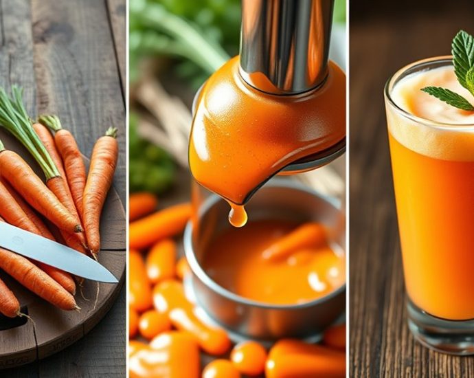 make carrot juice easily