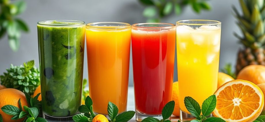 natural digestive boosting juices