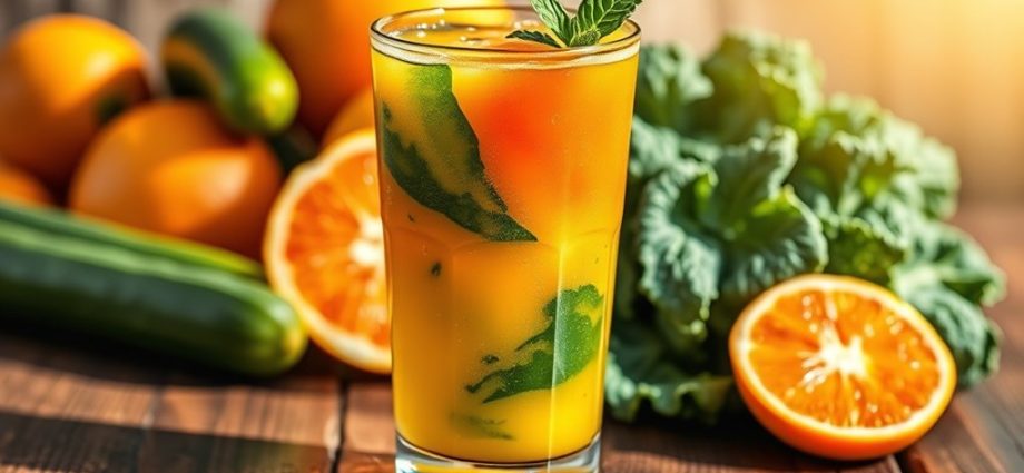 nutrient rich fresh juice