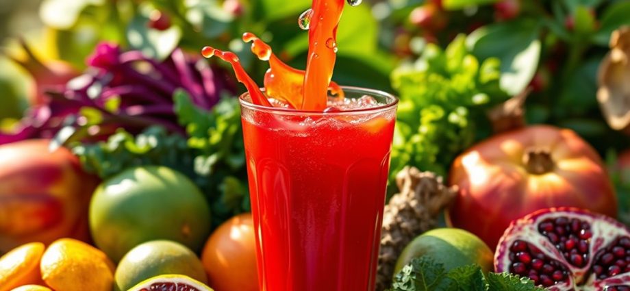 nutritious and refreshing beverage