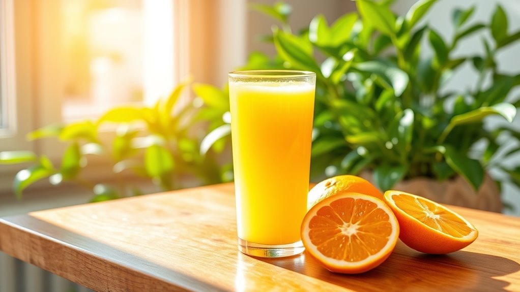 orange juice supports kidney health